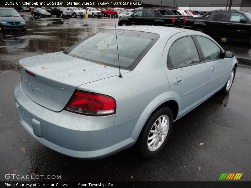  2002 Sebring LX Sedan Sterling Blue Satin Glow