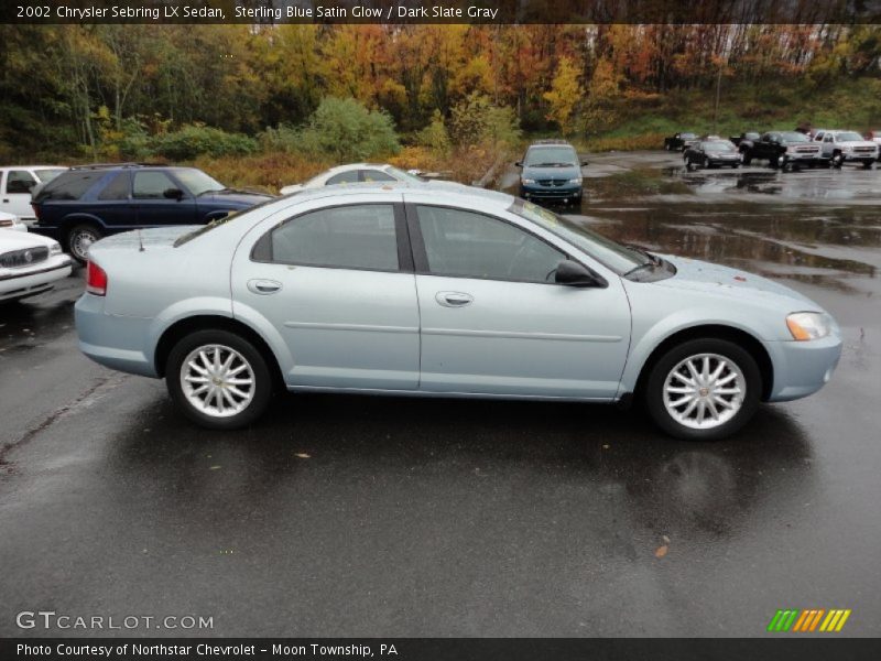  2002 Sebring LX Sedan Sterling Blue Satin Glow