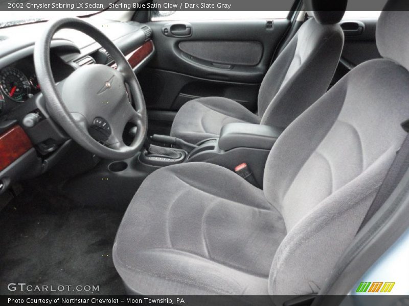  2002 Sebring LX Sedan Dark Slate Gray Interior