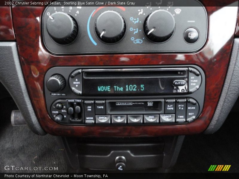 Controls of 2002 Sebring LX Sedan