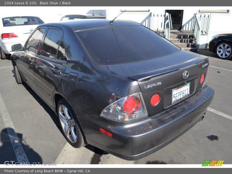 Black Onyx / Black 2004 Lexus IS 300