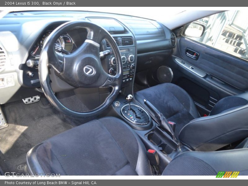 Black Onyx / Black 2004 Lexus IS 300