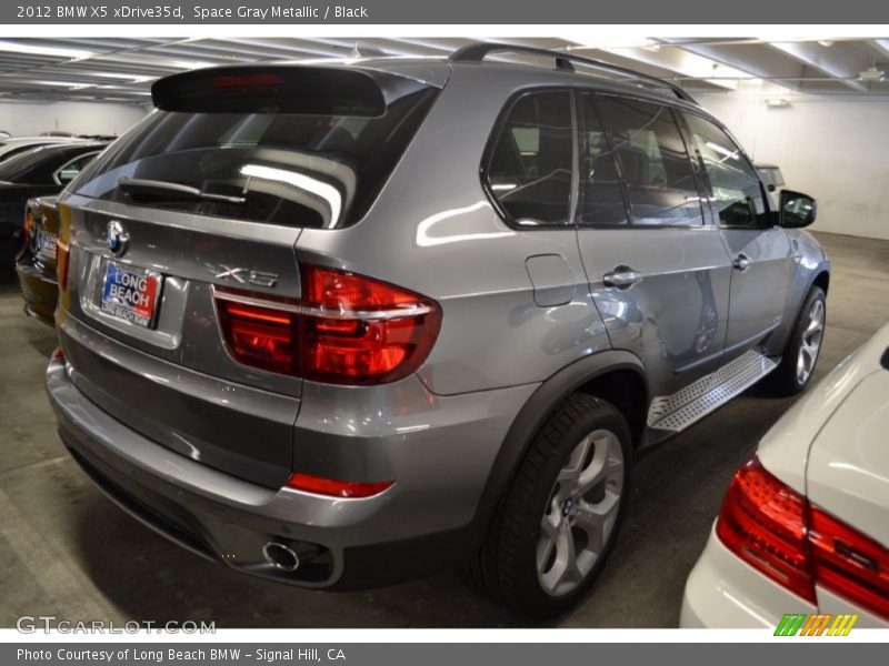 Space Gray Metallic / Black 2012 BMW X5 xDrive35d