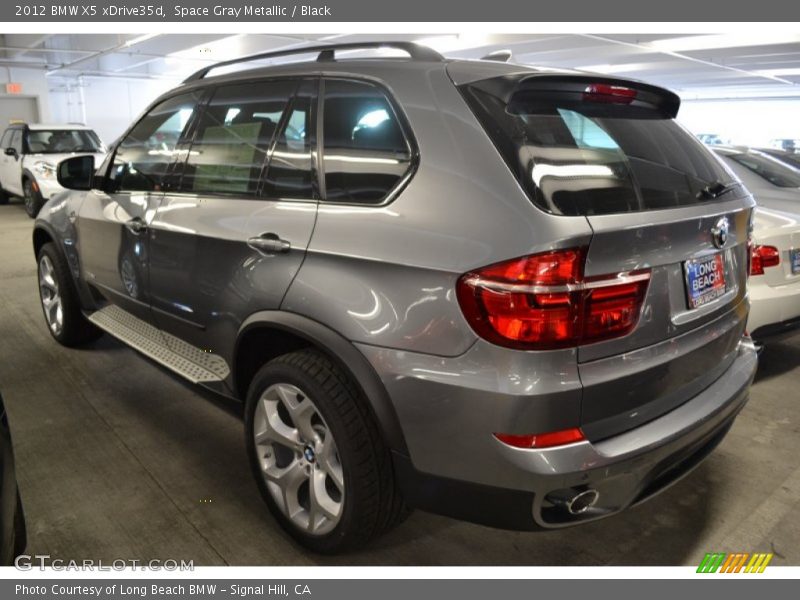 Space Gray Metallic / Black 2012 BMW X5 xDrive35d
