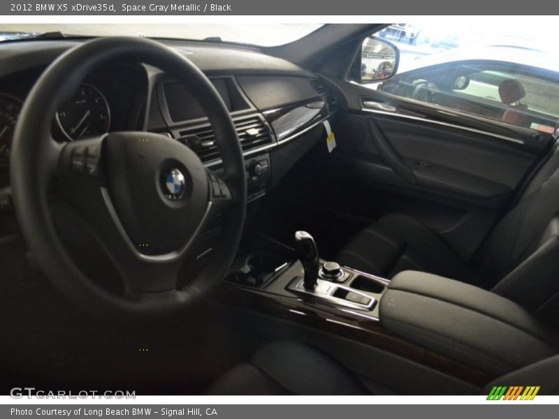 Space Gray Metallic / Black 2012 BMW X5 xDrive35d