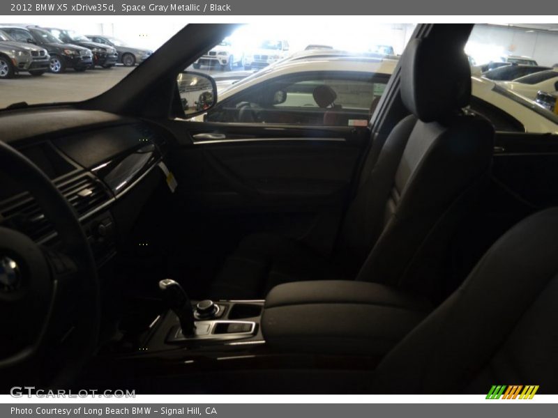 Space Gray Metallic / Black 2012 BMW X5 xDrive35d