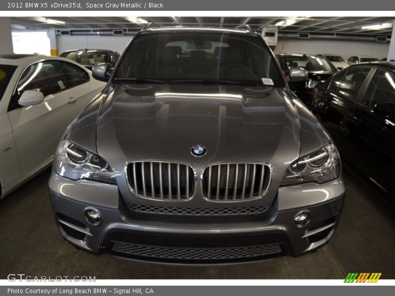 Space Gray Metallic / Black 2012 BMW X5 xDrive35d
