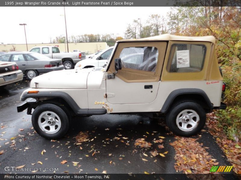  1995 Wrangler Rio Grande 4x4 Light Pearlstone Pearl