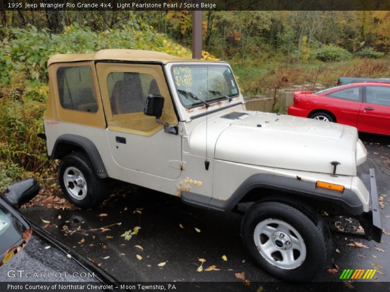  1995 Wrangler Rio Grande 4x4 Light Pearlstone Pearl