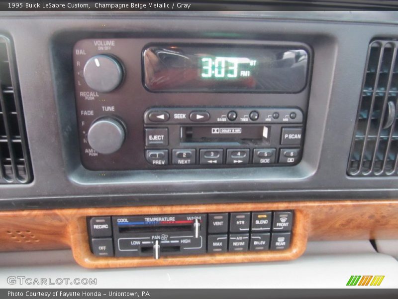 Audio System of 1995 LeSabre Custom
