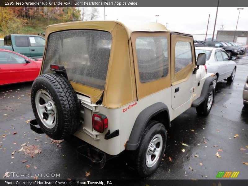  1995 Wrangler Rio Grande 4x4 Light Pearlstone Pearl