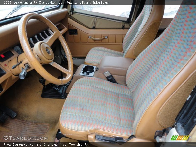  1995 Wrangler Rio Grande 4x4 Spice Beige Interior