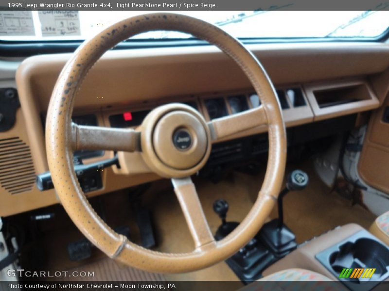  1995 Wrangler Rio Grande 4x4 Steering Wheel