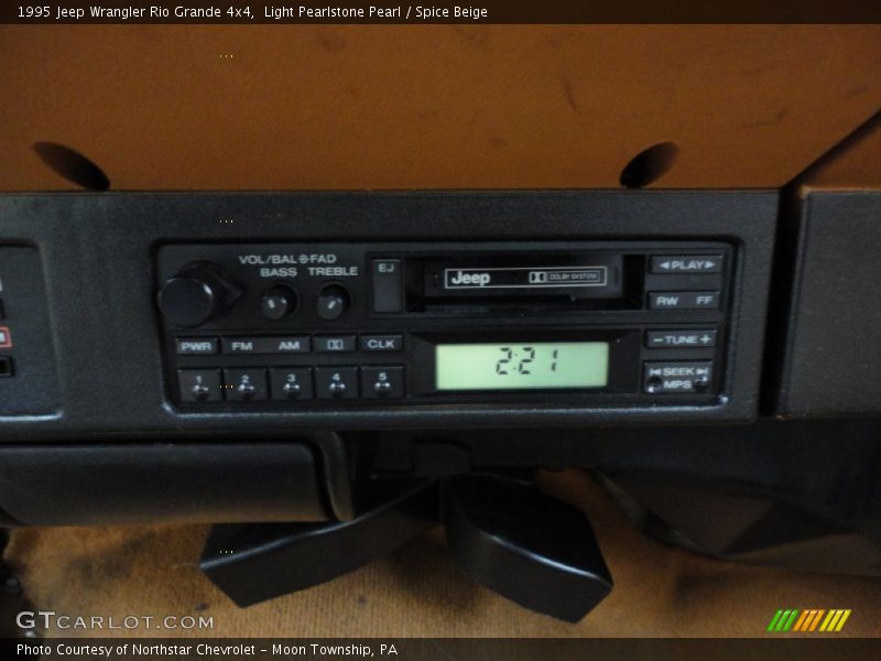 Audio System of 1995 Wrangler Rio Grande 4x4