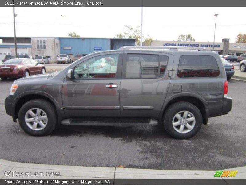 Smoke Gray / Charcoal 2012 Nissan Armada SV 4WD