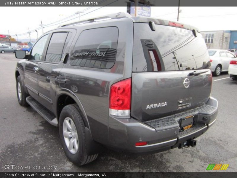 Smoke Gray / Charcoal 2012 Nissan Armada SV 4WD