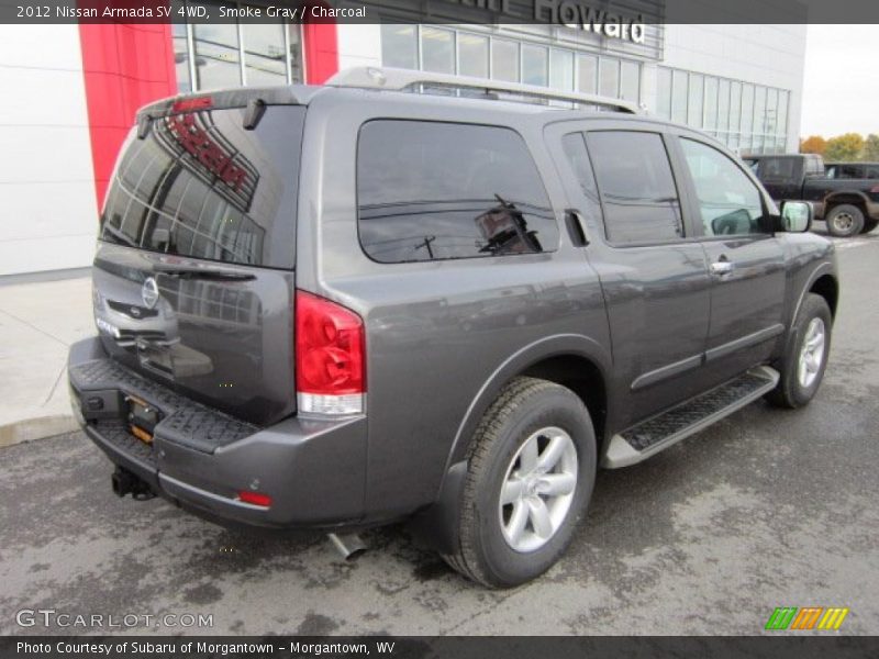 Smoke Gray / Charcoal 2012 Nissan Armada SV 4WD