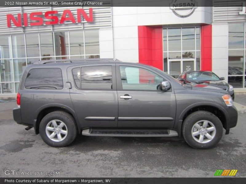 Smoke Gray / Charcoal 2012 Nissan Armada SV 4WD