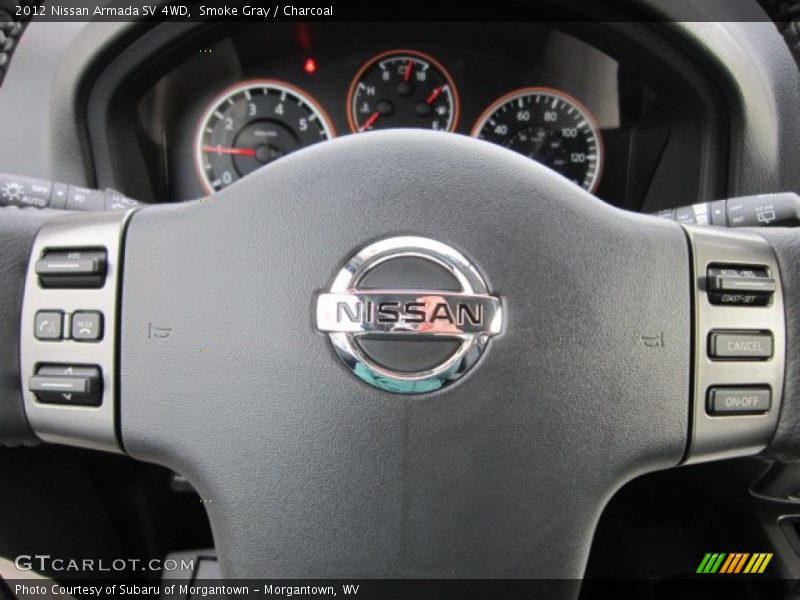 Smoke Gray / Charcoal 2012 Nissan Armada SV 4WD