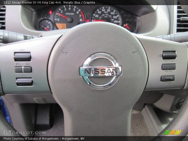 Metallic Blue / Graphite 2012 Nissan Frontier SV V6 King Cab 4x4