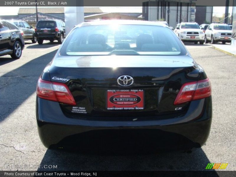 Black / Ash 2007 Toyota Camry CE