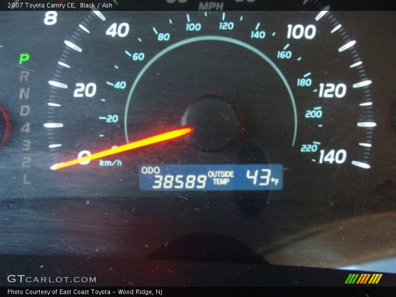 Black / Ash 2007 Toyota Camry CE