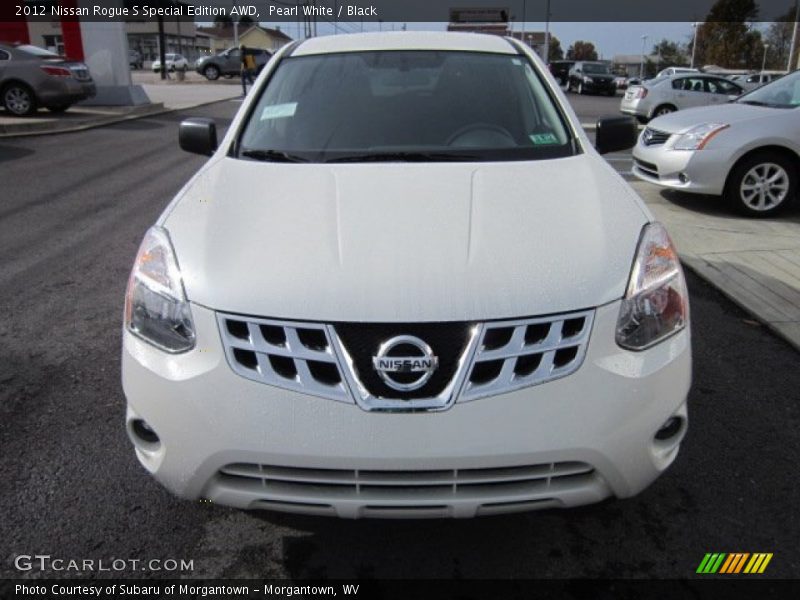 Pearl White / Black 2012 Nissan Rogue S Special Edition AWD
