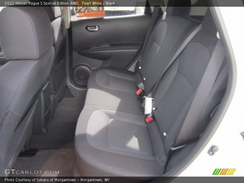 Pearl White / Black 2012 Nissan Rogue S Special Edition AWD
