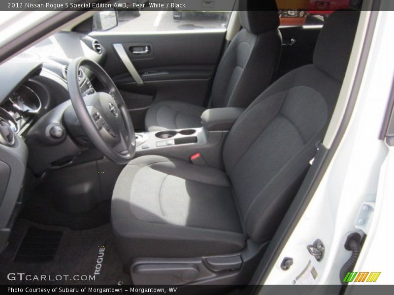 Pearl White / Black 2012 Nissan Rogue S Special Edition AWD