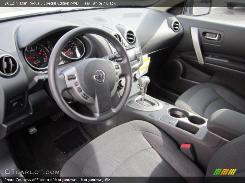 Pearl White / Black 2012 Nissan Rogue S Special Edition AWD