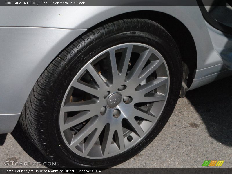 Light Silver Metallic / Black 2006 Audi A3 2.0T