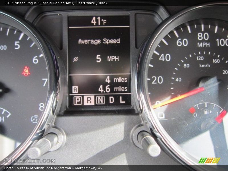 Pearl White / Black 2012 Nissan Rogue S Special Edition AWD