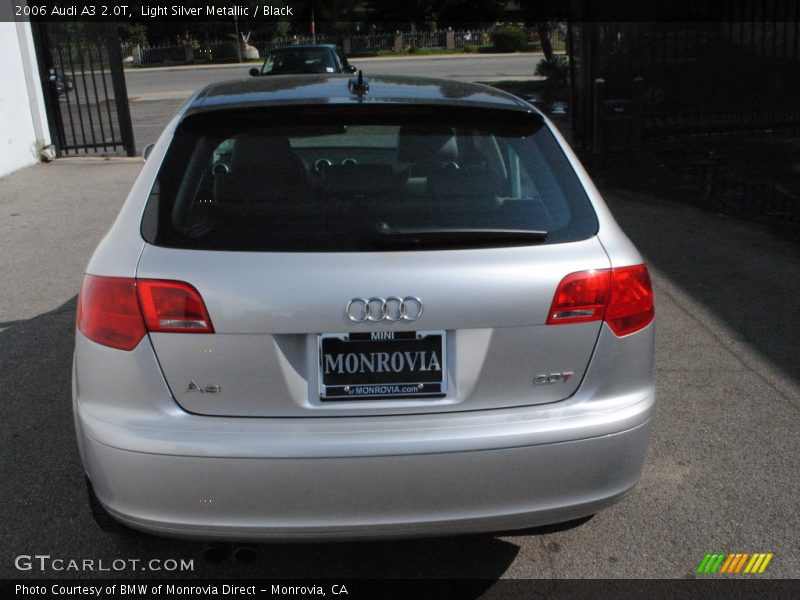Light Silver Metallic / Black 2006 Audi A3 2.0T