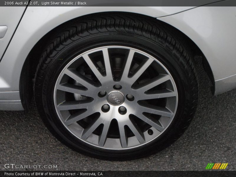Light Silver Metallic / Black 2006 Audi A3 2.0T