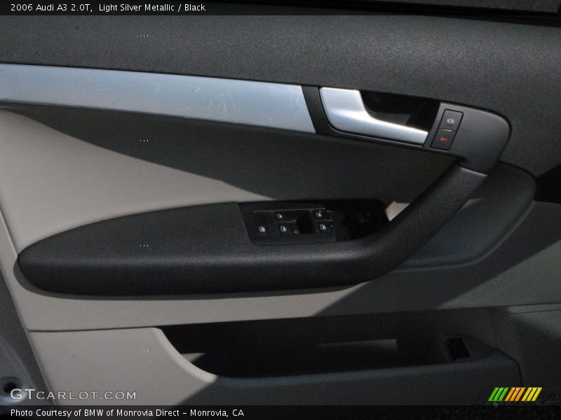 Light Silver Metallic / Black 2006 Audi A3 2.0T