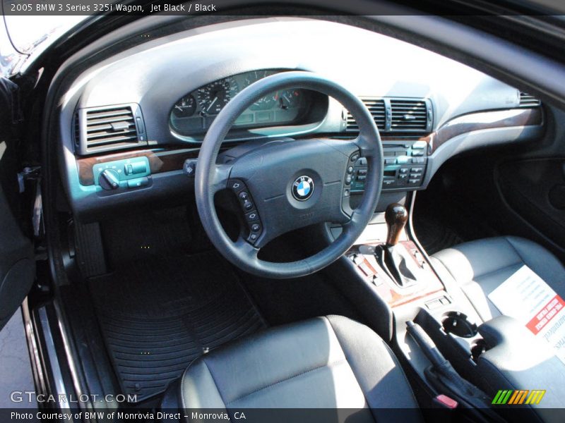 Jet Black / Black 2005 BMW 3 Series 325i Wagon