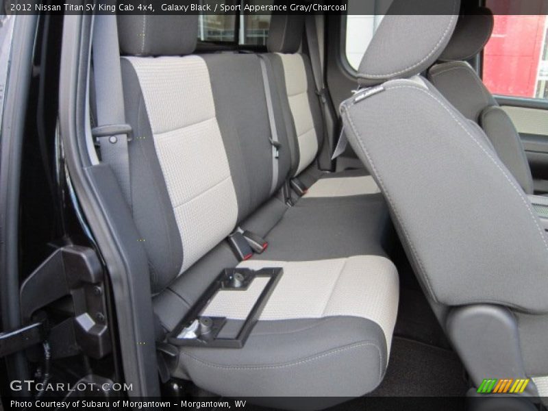 Galaxy Black / Sport Apperance Gray/Charcoal 2012 Nissan Titan SV King Cab 4x4