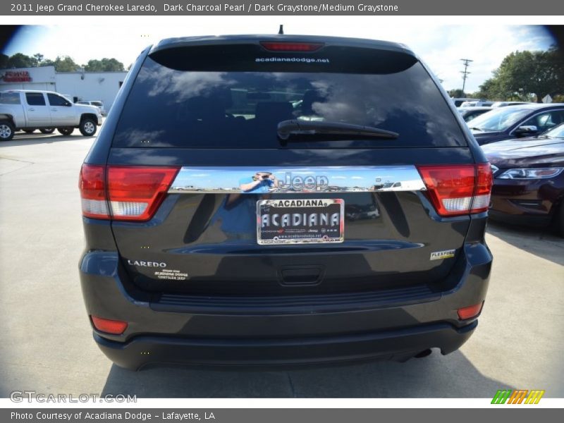 Dark Charcoal Pearl / Dark Graystone/Medium Graystone 2011 Jeep Grand Cherokee Laredo
