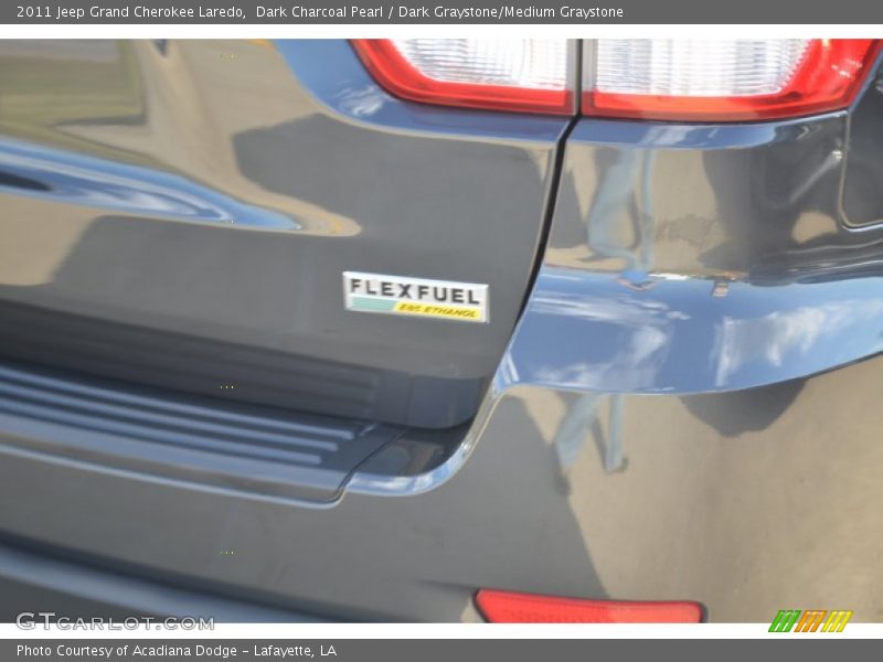 Dark Charcoal Pearl / Dark Graystone/Medium Graystone 2011 Jeep Grand Cherokee Laredo