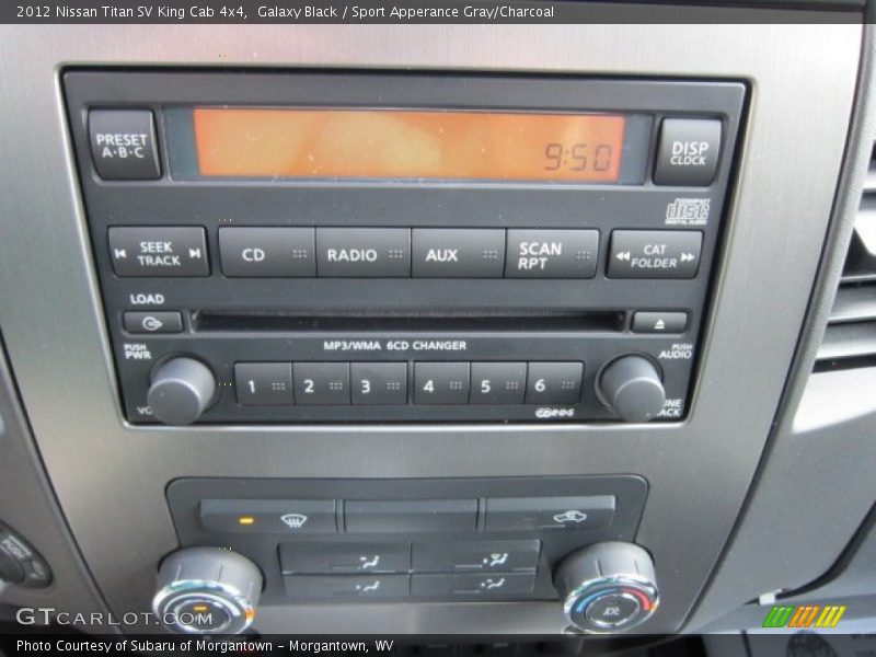 Audio System of 2012 Titan SV King Cab 4x4