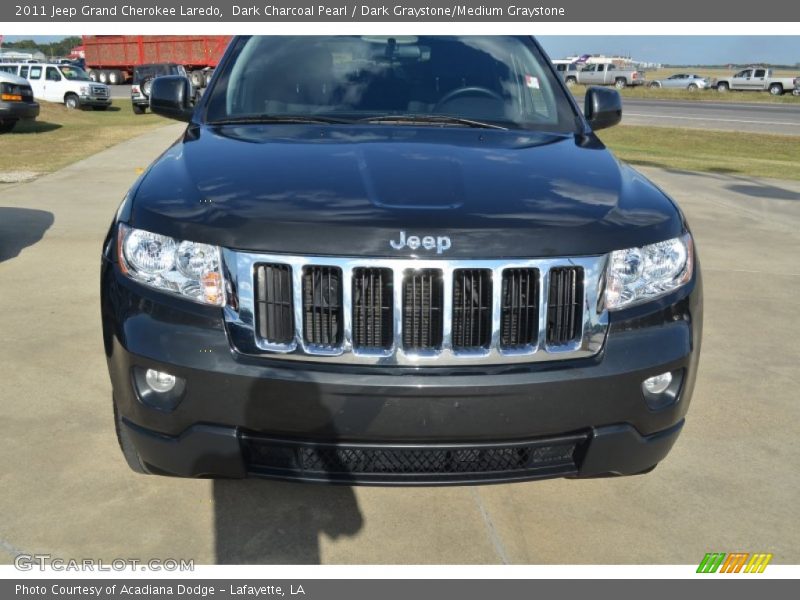Dark Charcoal Pearl / Dark Graystone/Medium Graystone 2011 Jeep Grand Cherokee Laredo