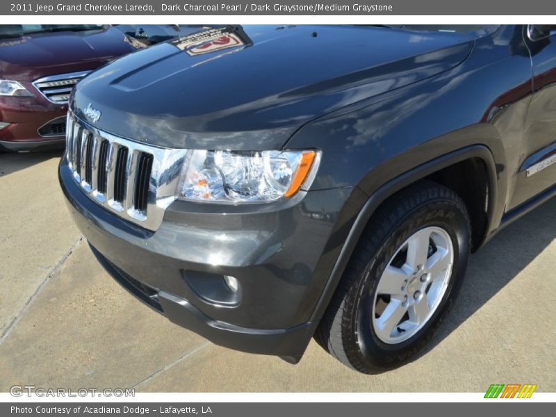 Dark Charcoal Pearl / Dark Graystone/Medium Graystone 2011 Jeep Grand Cherokee Laredo