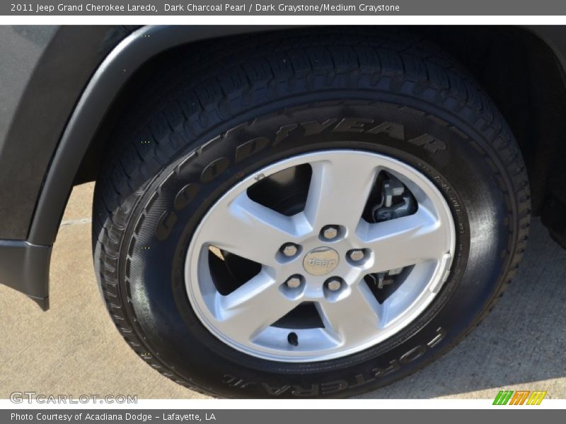 Dark Charcoal Pearl / Dark Graystone/Medium Graystone 2011 Jeep Grand Cherokee Laredo