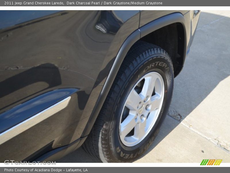 Dark Charcoal Pearl / Dark Graystone/Medium Graystone 2011 Jeep Grand Cherokee Laredo
