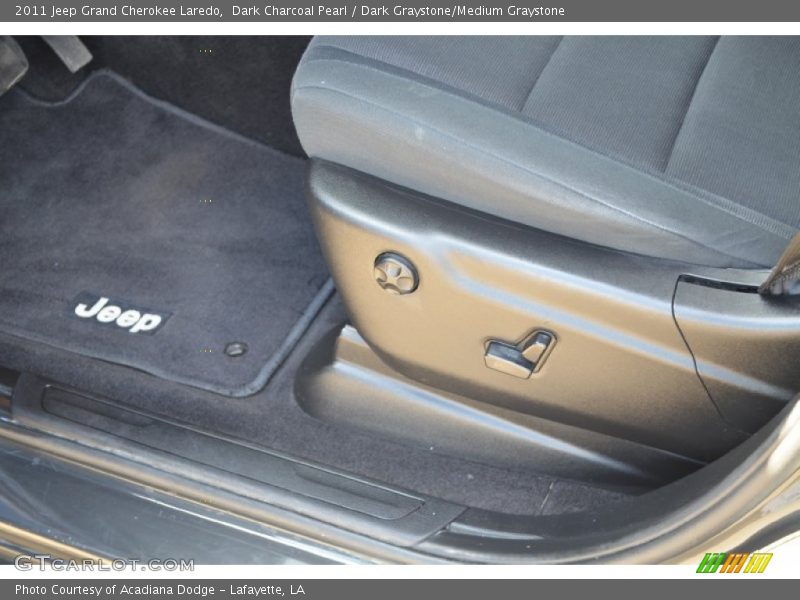 Dark Charcoal Pearl / Dark Graystone/Medium Graystone 2011 Jeep Grand Cherokee Laredo