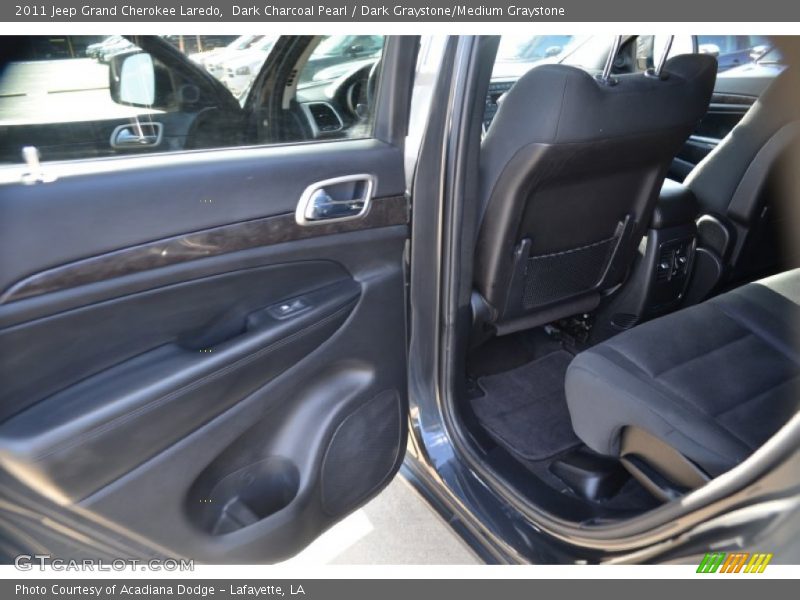 Dark Charcoal Pearl / Dark Graystone/Medium Graystone 2011 Jeep Grand Cherokee Laredo