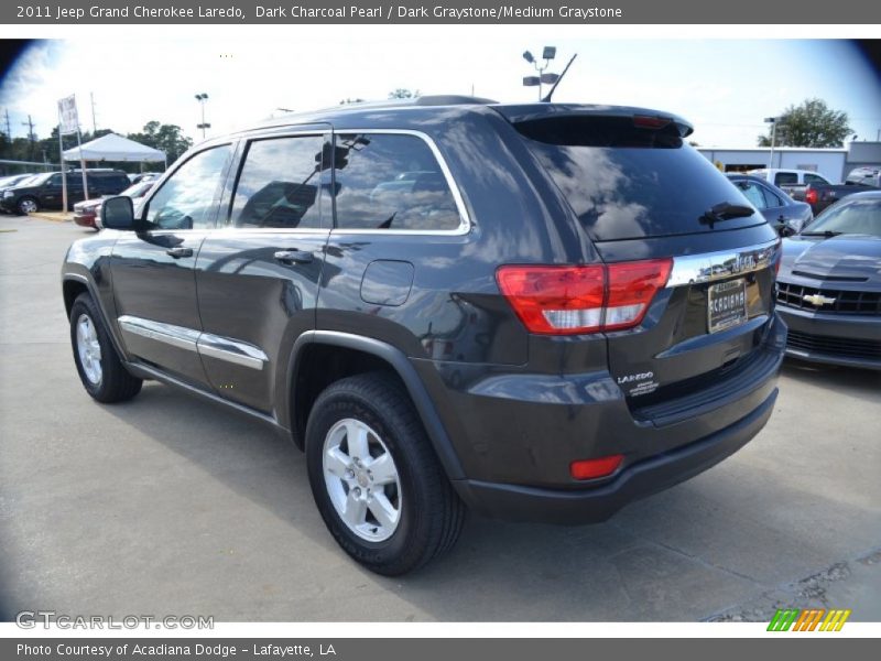 Dark Charcoal Pearl / Dark Graystone/Medium Graystone 2011 Jeep Grand Cherokee Laredo