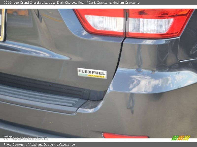 Dark Charcoal Pearl / Dark Graystone/Medium Graystone 2011 Jeep Grand Cherokee Laredo