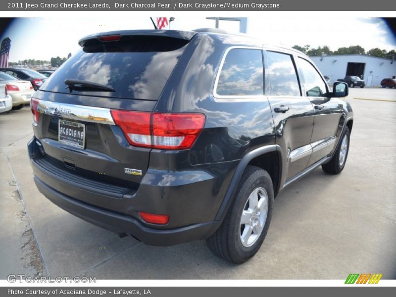 Dark Charcoal Pearl / Dark Graystone/Medium Graystone 2011 Jeep Grand Cherokee Laredo