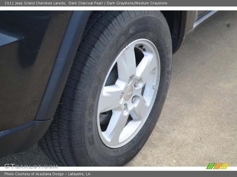Dark Charcoal Pearl / Dark Graystone/Medium Graystone 2011 Jeep Grand Cherokee Laredo
